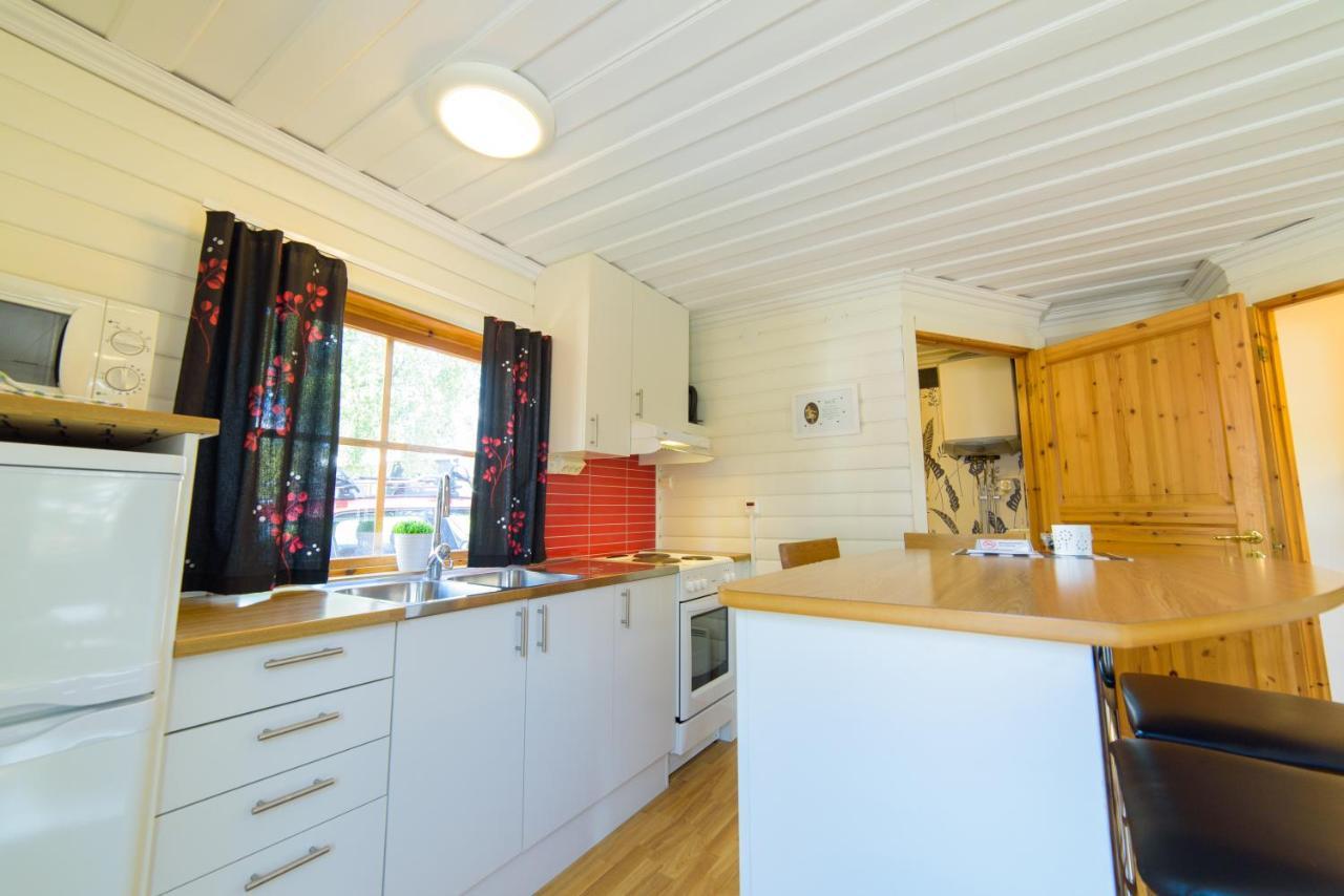 Skelleftea Camping Buitenkant foto